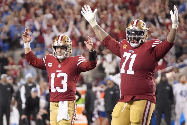 BREAKING NEWS:The 49ers defeated the Lions 34-31 in….